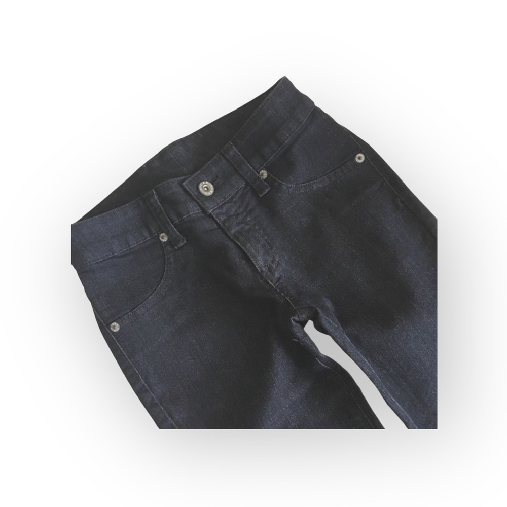 new LF Carmar ★ Stovepipe Studded Skinny Jean Jeans ★ Deep Dark Blue Denim ★ 24 - Picture 5 of 16